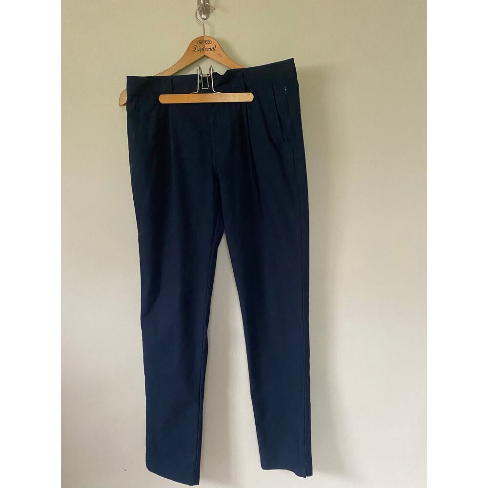 Rhone Golf Tour Trouser Pants Navy Stretch Performance 33 (36x32)